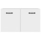 vidaXL Armario de pared madera contrachapada blanco 60x36,5x35 cm vidaXL Armario de pared madera contrachapada blanco 60x36,5x35 cm