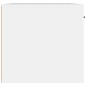 vidaXL Armario de pared madera contrachapada blanco 60x36,5x35 cm vidaXL Armario de pared madera contrachapada blanco 60x36,5x35 cm