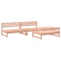 vidaXL Juego de muebles de jardín 4 pzas madera maciza abeto Douglas vidaXL Juego de muebles de jardín 4 pzas madera maciza abeto Douglas