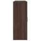 vidaXL Aparadores 3 uds madera de ingeniería marrón roble 60x31x84 cm
