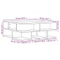 vidaXL Mesa de centro madera de ingeniería roble ahumado 70x70x29 cm vidaXL Mesa de centro madera de ingeniería roble ahumado 70x70x29 cm