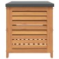 vidaXL Caja de almacenaje de jardín madera maciza acacia 60x50x55 cm vidaXL Caja de almacenaje de jardín madera maciza acacia 60x50x55 cm
