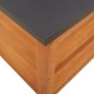 vidaXL Caja de almacenaje de jardín madera maciza acacia 60x50x55 cm vidaXL Caja de almacenaje de jardín madera maciza acacia 60x50x55 cm