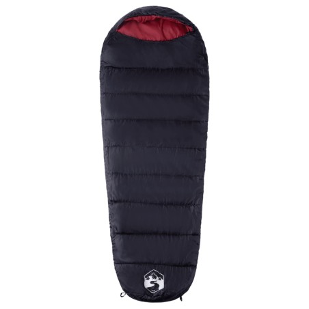 vidaXL Saco de dormir tipo momia de camping para adultos 3 estaciones