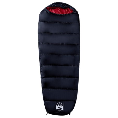 vidaXL Saco de dormir tipo momia de camping para adultos 3 estaciones