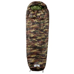 vidaXL Saco de dormir tipo momia de camping para adultos 3 estaciones