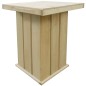 vidaXL Set de comedor de jardín 5 pzas madera de pino impregnada vidaXL Set de comedor de jardín 5 pzas madera de pino impregnada