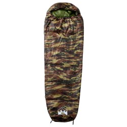 vidaXL Saco de dormir tipo momia de camping para adultos 3 estaciones