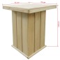 vidaXL Set de comedor de jardín 5 pzas madera de pino impregnada vidaXL Set de comedor de jardín 5 pzas madera de pino impregnada