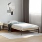 vidaXL Estructura cama madera ingeniería metal roble Sonoma 90x190 cm vidaXL Estructura cama madera ingeniería metal roble Sonoma 90x190 cm
