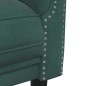 vidaXL Juego de sofás 3 piezas terciopelo verde oscuro vidaXL Juego de sofás 3 piezas terciopelo verde oscuro