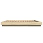 vidaXL Estructura cama con luces LED madera roble Sonoma 180x200 cm