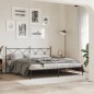 vidaXL Estructura de cama con cabecero metal negro 183x213 cm vidaXL Estructura de cama con cabecero metal negro 183x213 cm