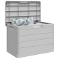 vidaXL Baúl para cojines polipropileno gris 77,5x44,5x53 cm vidaXL Baúl para cojines polipropileno gris 77,5x44,5x53 cm