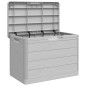 vidaXL Baúl para cojines polipropileno gris 77,5x44,5x53 cm vidaXL Baúl para cojines polipropileno gris 77,5x44,5x53 cm