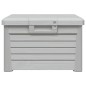 vidaXL Baúl para cojines polipropileno gris 73x50,5x46,5 cm vidaXL Baúl para cojines polipropileno gris 73x50,5x46,5 cm
