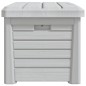 vidaXL Baúl para cojines polipropileno gris 73x50,5x46,5 cm vidaXL Baúl para cojines polipropileno gris 73x50,5x46,5 cm