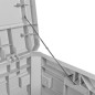 vidaXL Baúl para cojines polipropileno gris 73x50,5x46,5 cm vidaXL Baúl para cojines polipropileno gris 73x50,5x46,5 cm