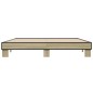 vidaXL Estructura cama madera ingeniería metal roble Sonoma 180x200 cm vidaXL Estructura cama madera ingeniería metal roble Sonoma 180x200 cm