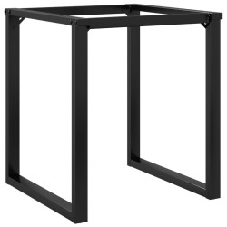 vidaXL Patas de mesa de comedor estructura O hierro fundido 70x70x73cm