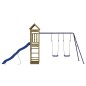 vidaXL Parque infantil de exterior madera de pino impregnada vidaXL Parque infantil de exterior madera de pino impregnada
