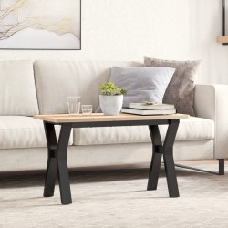 vidaXL Patas de mesa de centro estructura Y hierro fundido 70x30x43 cm