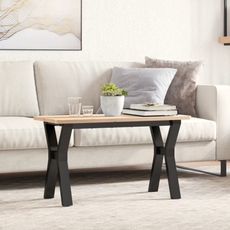 vidaXL Patas de mesa de centro estructura Y hierro fundido 70x30x43 cm