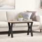 vidaXL Patas de mesa de centro estructura Y hierro fundido 70x30x43 cm