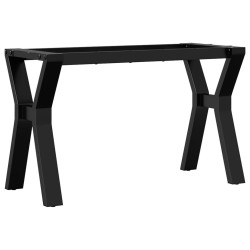 vidaXL Patas de mesa de centro estructura Y hierro fundido 70x30x43 cm