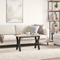 vidaXL Patas de mesa de centro estructura Y hierro fundido 70x30x43 cm