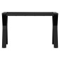 vidaXL Patas de mesa de centro estructura Y hierro fundido 70x30x43 cm