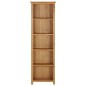 vidaX Estantería madera maciza de roble 52x22,5x170 cm vidaX Estantería madera maciza de roble 52x22,5x170 cm