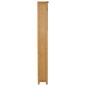 vidaX Estantería madera maciza de roble 52x22,5x170 cm vidaX Estantería madera maciza de roble 52x22,5x170 cm