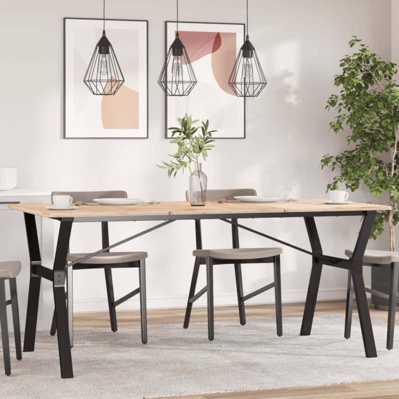 vidaXL Patas de mesa comedor estructura Y hierro fundido 160x80x73 cm vidaXL Patas de mesa comedor estructura Y hierro fundido 160x80x73 cm