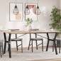vidaXL Patas de mesa comedor estructura Y hierro fundido 160x80x73 cm vidaXL Patas de mesa comedor estructura Y hierro fundido 160x80x73 cm