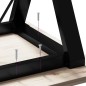 vidaXL Patas de mesa comedor estructura Y hierro fundido 160x80x73 cm vidaXL Patas de mesa comedor estructura Y hierro fundido 160x80x73 cm