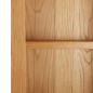 vidaX Estantería madera maciza de roble 52x22,5x170 cm vidaX Estantería madera maciza de roble 52x22,5x170 cm