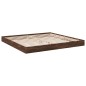 vidaXL Estructura de cama madera de ingeniería marrón roble 200x200 cm vidaXL Estructura de cama madera de ingeniería marrón roble 200x200 cm