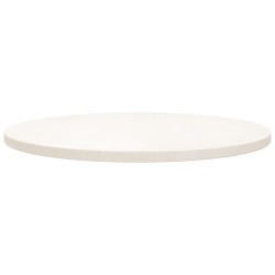 vidaXL Superficie de mesa madera maciza de pino blanco Ø70x2,5 cm