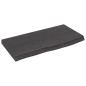 vidaXL Encimera baño madera maciza tratada gris oscuro 60x30x(2-4) cm vidaXL Encimera baño madera maciza tratada gris oscuro 60x30x(2-4) cm