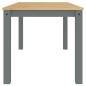 vidaXL Mesa de comedor Panama madera maciza de pino gris 160x80x75 cm vidaXL Mesa de comedor Panama madera maciza de pino gris 160x80x75 cm