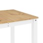 vidaXL Mesa de comedor Panama madera maciza pino blanco 180x90x75 cm vidaXL Mesa de comedor Panama madera maciza pino blanco 180x90x75 cm