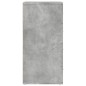 vidaXL Aparadores 3 uds madera contrachapada gris hormigón vidaXL Aparadores 3 uds madera contrachapada gris hormigón