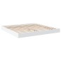 vidaXL Estructura de cama madera de ingeniería blanca 180x200 cm