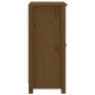 vidaXL Aparadores 2 uds madera maciza de pino marrón miel 40x35x80 cm vidaXL Aparadores 2 uds madera maciza de pino marrón miel 40x35x80 cm