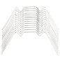vidaXL Clips para invernadero 50 unidades tipo de W acero galvanizado vidaXL Clips para invernadero 50 unidades tipo de W acero galvanizado