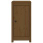 vidaXL Aparadores 2 uds madera maciza de pino marrón miel 40x35x80 cm vidaXL Aparadores 2 uds madera maciza de pino marrón miel 40x35x80 cm