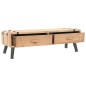 vidaXL Mueble de TV madera maciza de abeto 110x33x35 cm vidaXL Mueble de TV madera maciza de abeto 110x33x35 cm