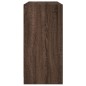 vidaXL Aparador madera de ingeniería marrón roble 102x37x75,5 cm vidaXL Aparador madera de ingeniería marrón roble 102x37x75,5 cm