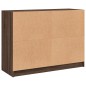 vidaXL Aparador madera de ingeniería marrón roble 102x37x75,5 cm vidaXL Aparador madera de ingeniería marrón roble 102x37x75,5 cm